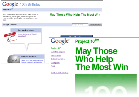 google 1998. Google#39;s Project 10