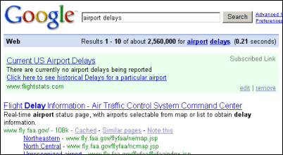 [Current US airport delays: There are currently no airport delays being reported ...]