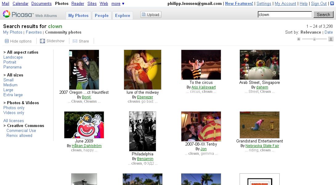 stopping someone from seeing picasa albums