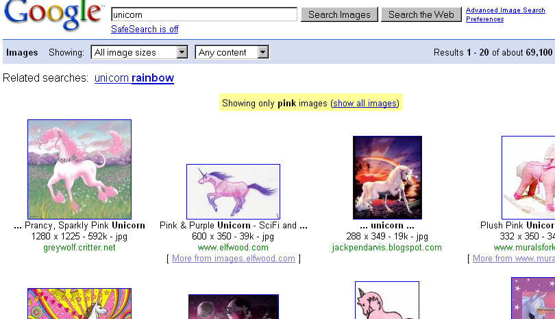 Search Google Images By Color