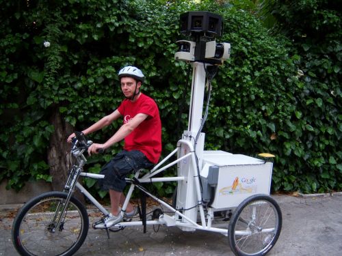google street view tricycle