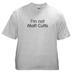 [I'm not Matt Cutts t-shirt]