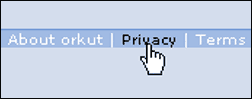 [Orkut Privacy]