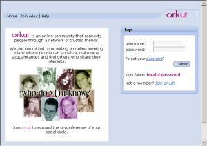 [Orkut Homepage]